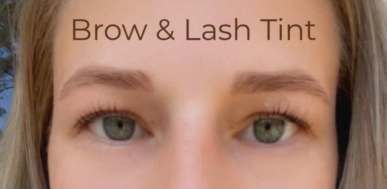 After Image: Brow and Lash Tint - front