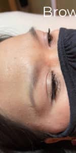Before Image: Brow Tint