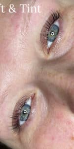 After Image: Lash Lift and Tint