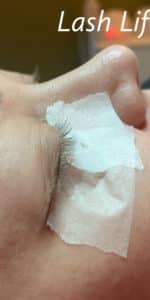 Before Image: Lash Lift and Tint