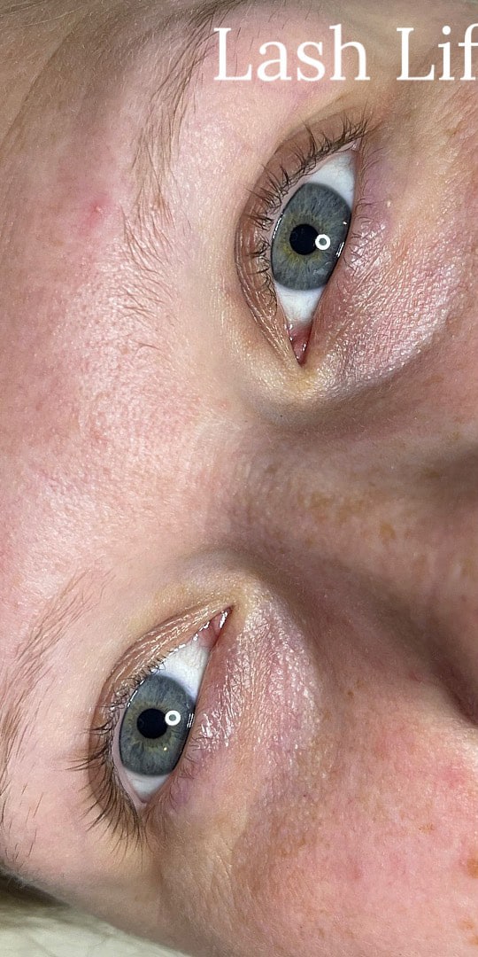 Before Image: Lash Lift and Tint - front
