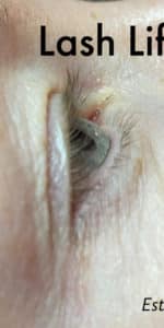 Before Image: Lash Lift and Tint